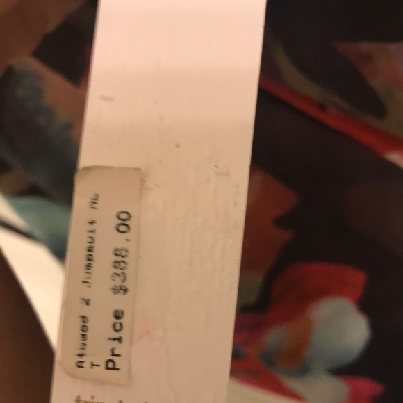 Trina Turk Half Floral Jumpsuit SZ 6 - Picture 6 of 8